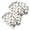 Christmas Reindeer Tree, variant on 2PCS Stretch Knit Skull Beanie, Hip-Hop Style, Unisex, Lightweight,Christmas Teddy Bear Santa Hat White Pattern