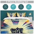 thumbnail image 5 of Transformers 3-Piece Comforter Set for Bedroom, Transformers Bedding Set for Kids Adults, Soft Microfiber Duvet Cover Set with Zipper Closure, 1 Duvet Cover + 2 Pillow Covers, 5 of 8