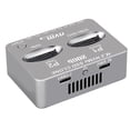 thumbnail image 2 of Dual-Bay External Hard Disk Box Gen2X 20Gbps M.2 SSD Enclosure M/B M Key Solid Disk Case M.2 M.3 NVME PCI-E, 2 of 4
