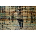 thumbnail image 2 of "Deserted Forest" Painting Print on Natural Pine Wood, 2 of 7