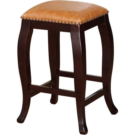 Linon San Francisco Counter Stool, Caramel, 24 inch Seat (Esquire Best Bars In San Francisco)