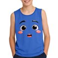 thumbnail image 1 of Camisola de Niños Pequeños con Impresión de Gradiente Lindo, Tela Suave sin Mangas para el Uso Casual Y Ocasiones Especiales, 1 of 8