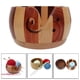 thumbnail image 3 of Recipiente de almacenamiento de de de 5.9 "Gancho para tejer Canasta de almacenamiento de lana forma forma forma para de Navidad Dos colores perfecl Cuenco de madera para almacenamiento de hilo, 3 of 8