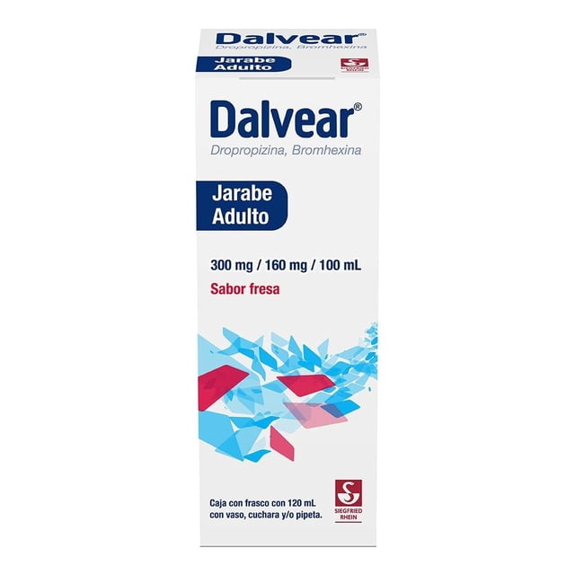 Dalvear fresa adulto 300 mg/160 mg/100 ml