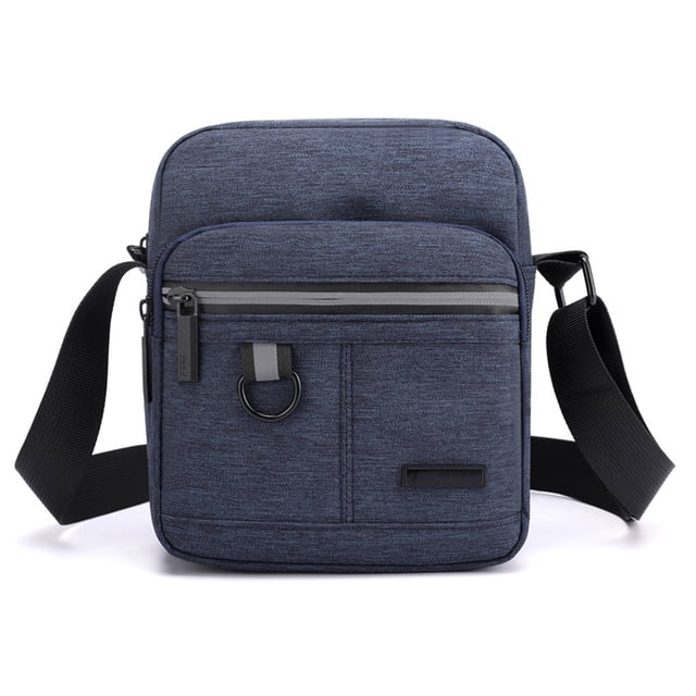 Bolso bandolera pequeño para hombre y mujer, resistente, ajustable, tipo bandolera, para viajes y deportes
