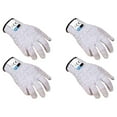 thumbnail image 1 of 2 Juego de 5 Guantes de Alambre A Prueba de Cocina Carpintería Vaso A Prueba de Corte Guantes M, 1 of 5