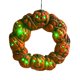 thumbnail image 3 of Halloween Pumpkin Wreath Pendant Ghost House Chamber Script Kill 179Personality Horror Luminous Decoration Prop, 3 of 6