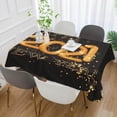 thumbnail image 4 of SKYSONIC 60"x120" Square Tablecloth with New Year 2021 Prints, Anti-Wrinkle and Smooth Table Cloth for Kitchen/Home Party Decoration, 4 of 7