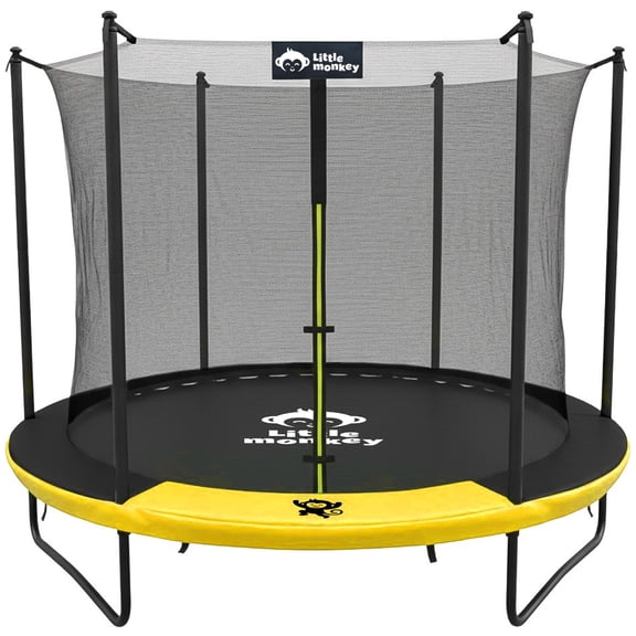 Trampolin Brincolin 12 FT Pies 3.7 M Uso Rudo 260kg Uso Rudo Little Monkey