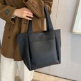 thumbnail image 4 of VONKY Large Capacity Tote Bags For Women Durable Exquisite Craft Comfortable Strap Bag Large Capacity black, 4 of 6