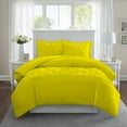 thumbnail image 2 of 100% Egyptian Cotton 3Pcs Tufted Pattern Duvet Set - Solid (Yellow, King/Cal-King), 2 of 5