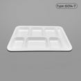 thumbnail image 2 of Heat - Resistant Imitation Porcelain Compartment Fast Food Trays - Commercial Grade, for School and Unit Canteens, 2 of 4
