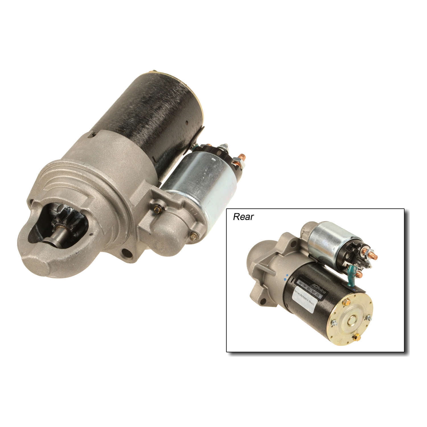 ACDelco Genuine GM Remanufactured Starter, w/Core