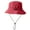 Brick Red, variant on Fishing Hats Windproof UPF50+ UV Protection Bucket Beach Mesh Sun Hat For Men Women