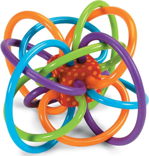 atom teether toy