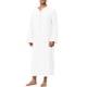 thumbnail image 4 of CAMISA DE NOCHE CHIC INSPIRE para Hombres de Algodón, Color Sólido, Cierre de Botón, 2 Bolsillos, Talla S, Blanca, 4 of 6