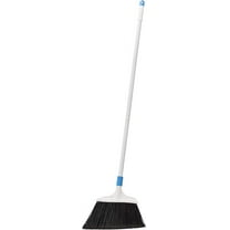 Heavy-Duty Broom, Blue and White
