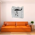 thumbnail image 2 of Armed Man Hanging On Heliocpters Wall Decal Wall Art Sticker Designs Vinyl Stickers For Home House Walls Rooms Windows Bedroom Decoration Size (26x26 inch), 2 of 3