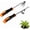 style2, variant on Weed Puller Tool, portable garden tool, Four-Tined Weeding Tool, Uprooting Weeding Tools, Crevice Weeder, Backyard Farming Weeding ，Weeding Equipment for Outdoor Camping ，Weed Removal Tool (style3)