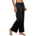 thumbnail image 3 of Velour Lounge Pant | Relaxed Fit | Felina (Black, X-Large), 3 of 3