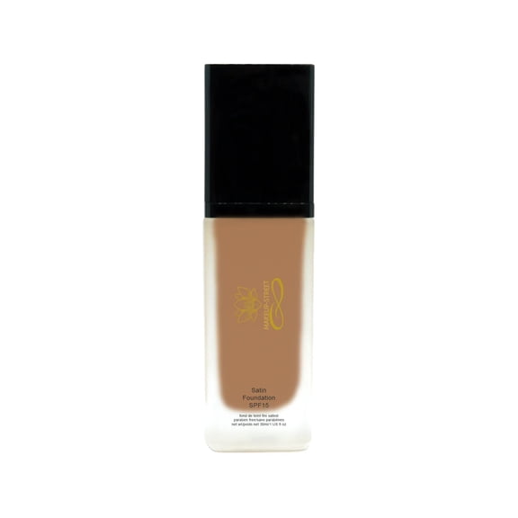 Makeup-Street Foundation Coverage -Radiant Rich Caramel Color Paraben-Free 30ML Full Makeup Coverage