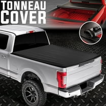 Nuvision for 17-19 Ford F250 F350 Super Duty 6.5' Truck Bed Soft Roll-Up Tonneau Cover