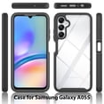 thumbnail image 2 of for Samsung Galaxy A05s Case, Luxury Dual Layer Shockproof Bumper Rugged Hybrid Heavy Duty Clear Drop Protective Durable Hybrid 2-layer Phone Case Cover for Galaxy A05s, Darkblue, 2 of 6