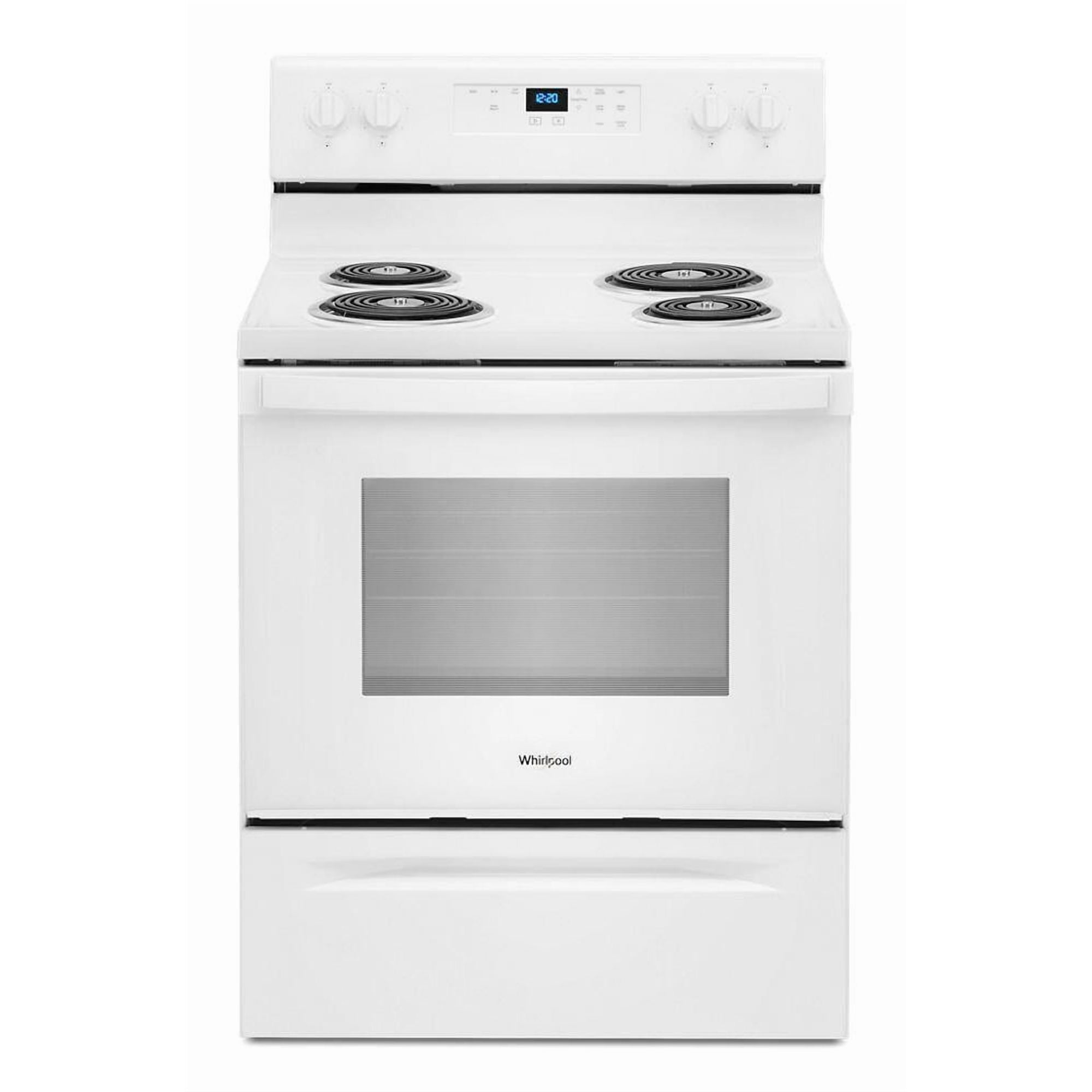 WHIRLPOOL 4.8 cu. ft. Whirlpool(R) electric range with Keep Warm setting WFC315S0JW