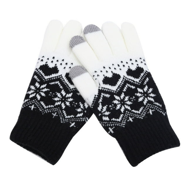 Gants d'Hiver pour Femmes Temps Froid, Gants Thermiques Chauds pour la Course