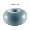 thumbnail image 4 of Pelota de Yoga Donut para ejercicio, pelota de estabilidad para entrenamiento central, entrenamiento de equilibrio para Yoga, Pilates con bomba inflable, 4 of 8