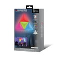 thumbnail image 6 of Monster Smart Lighting 3D Prism 8-Pack Interlocking RGBIC LED Wall Lights, Music Sync, Voice & App Control, Works with Alexa, Google, Siri, 6 of 11