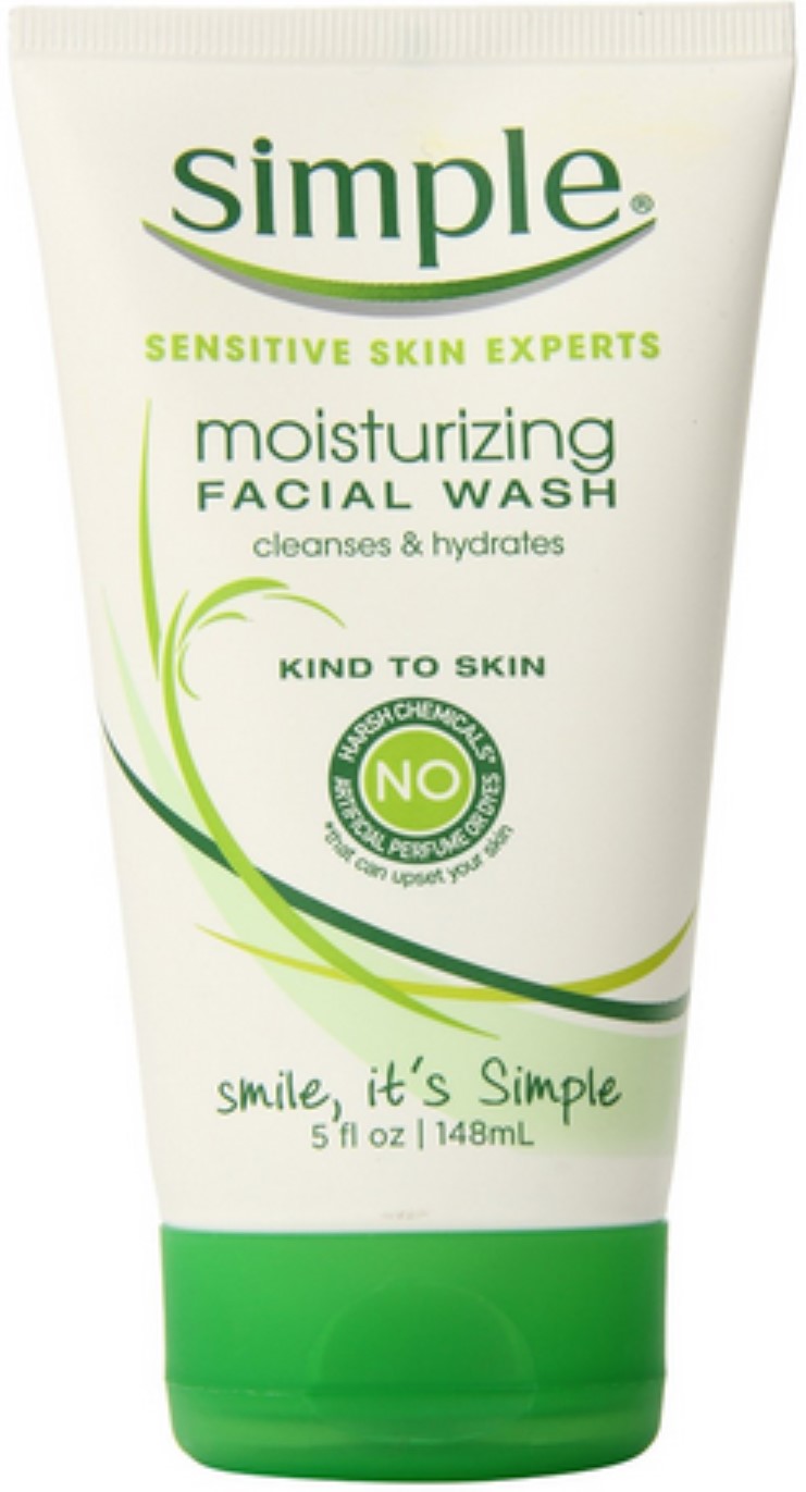 Simple Moisturizing Facial Wash 5 Oz Pack Of 6