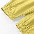 thumbnail image 5 of Girls Sweatpants Elastic Waisted Casual Joggers with Pocket Althetic Cuffed Pants for Girls Size 5-13, 5 of 7