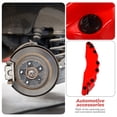 thumbnail image 3 of unbranded 1Par Cubiertas De Caliper Para En ABS Rojas Decorativas Para Autos Con Instalación Fácil, 3 of 8