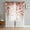 orange, variant on ERUNPONLY Purple Eucalyptus Sheer Curtains 72 Inch Length 2 Panels Set, Spring Botanical Plant Aesthetic Voile Window Treatment Curtains Sheers Drapes for Bedroom/Living Room/Kitchen 52"x72"x2