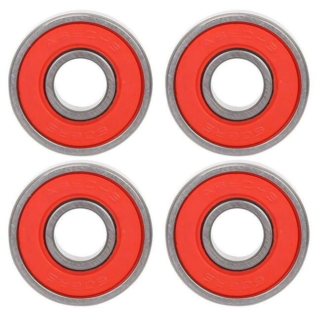 Greensen 8 Pcs Roulement à Billes 608 pour Planche à Roulettes et Trottinette, Kit de Roulements à Billes Miniatures pour Patin, Roulement de Planche à Roulettes, Roulement à Billes pour Patin
