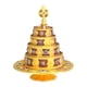 thumbnail image 2 of Adorno Budista perfecl Pan Decoración Altar Mandala Dorado, 2 of 8