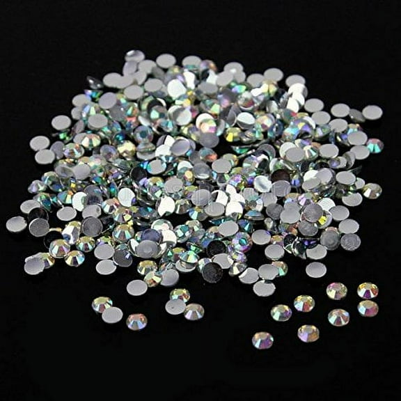 Czech Quality Hot Fix AB Crystal Loose Rhinestone Flatback 3mm (10ss) 10,000 Pieces Clear Crystal Gems