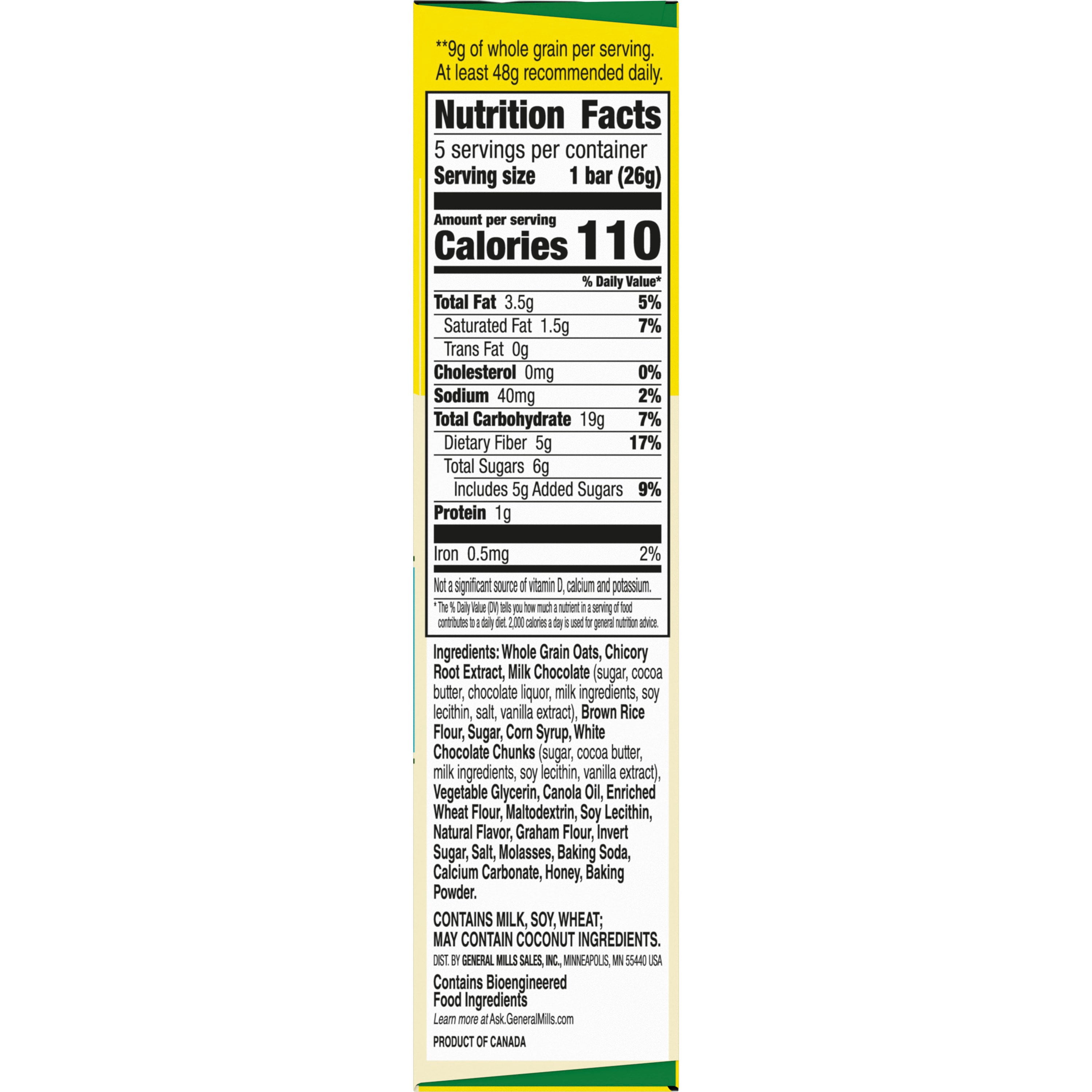 Pack of 2 Nature Valley Lunch Box&nbsp;S'mores Chewy&nbsp;Granola Bars, 5 ct (Package May Vary)
