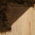 thumbnail image 4 of Linon Home Décor New Flokati Area Rug Collection, Cocoa, 5 x 8, 4 of 7