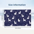 thumbnail image 2 of Cute Alpaca Starry Sky Bath Towel, Highly Absorbent towels for bathroom Quick Drying Microfiber Bath Towels for Body, Soft Shower Towels for Sport, Yoga, SPA, Gym 27x55in, 2 of 5