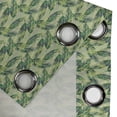 thumbnail image 4 of Ambesonne Palm Leaf Grommet Curtain, Rainforest Foliage, 50" x 84", Green Apple Green, 4 of 6