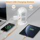 thumbnail image 3 of Power Strip Tower TESSAN, 8 tomas de corriente alterna, 4 puertos USB, cable de 15 pies, 3 of 6