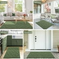 thumbnail image 2 of hicorfe Indoor Doormat,Non-Slip Front Back Door Mat for Entryway,Inside Floor Mat,20"x31.5" Green, 2 of 8