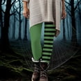 thumbnail image 2 of Fewfanhot Sweatpants Women Christmas HalloweenLeggings Stripe Printed High Waisted Tights Trendy Workout Yoga Pants, 2 of 9