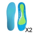 thumbnail image 1 of Plantillas de Gel de Silicona Salvador para Pies Diabetes Artritis Espolones Calcáneos Talla L Azul 2 piezas, 1 of 10