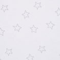 thumbnail image 5 of Parent's Choice Fitted Crib Sheets, Celestial Grey/White, 2-Pack, 5 of 5