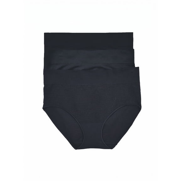 Warners Blissful Benefits Women's Dig-Free Seamless Brief 3-Pack, Sizes S-3XL