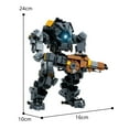 thumbnail image 2 of Ion-class Titan Building Blocks Set Game MOC Bricks DIY Model Educational Toys 888pcs, 2 of 4