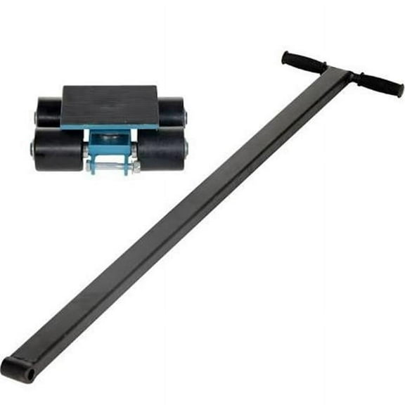 Vestil SSKT-3 Nylon Machinery Skates 3 Ton 4 Rollers